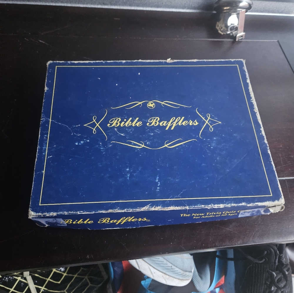 Bible Bafflers 1984 Bible Trivia Game  Paraclete Press Vintage Complete